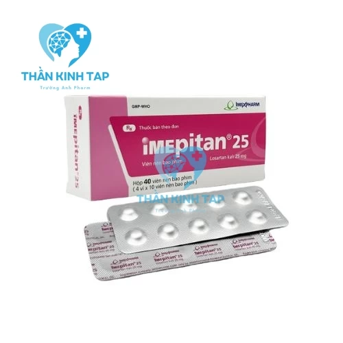 Imepitan 25 - Thuốc điều trị tăng huyết áp hiệu quả